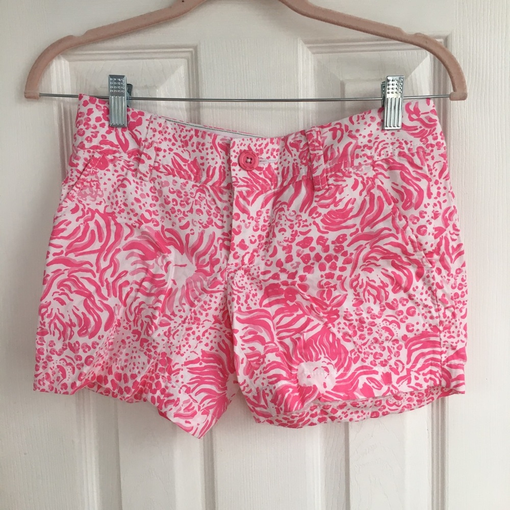 Lilly Pulitzer pink shorts Women’s size 000